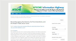 Desktop Screenshot of afscmeinfocenter.org