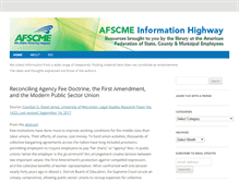Tablet Screenshot of afscmeinfocenter.org